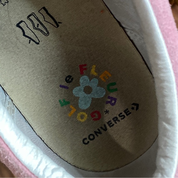 Converse Golf Le Fleur Ox Tyler The Creator Pink & Orange Peel M7 W9 - Picture 9 of 16